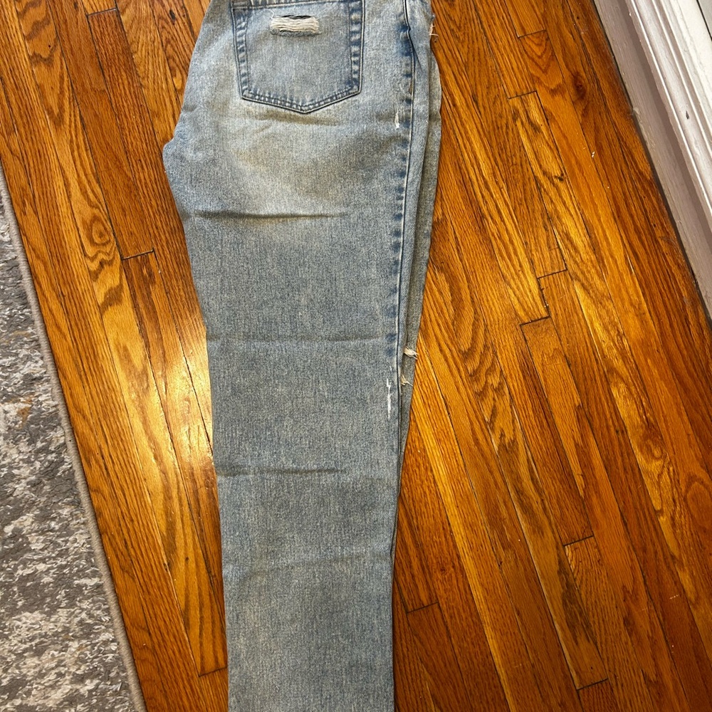 Refuge Light Blue Straight Leg Women's Jeans